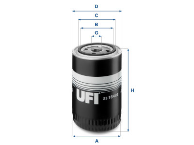 23.164.00 - Olejový filter UFI
