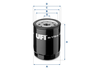 23.175.00 - Olejový filter UFI