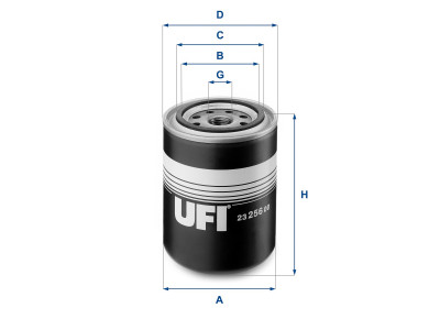 23.256.00 - Olejový filter UFI