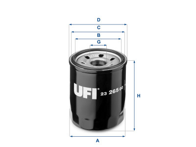 23.265.00 - Olejový filter UFI