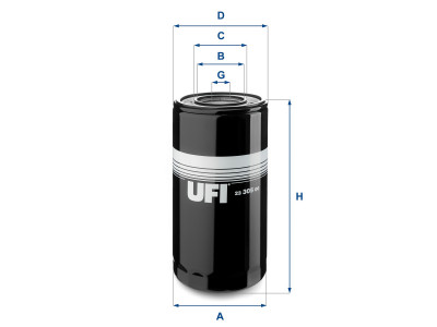 23.305.00 - Olejový filter UFI