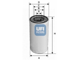 23.313.00 - Olejový filter UFI