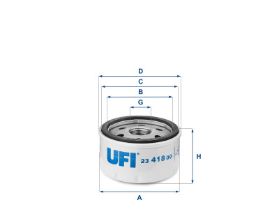 23.418.00 - Olejový filter UFI