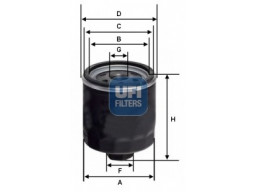 23.425.00 - Olejový filter UFI