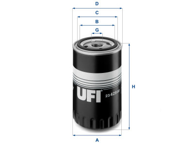 23.429.00 - Olejový filter UFI