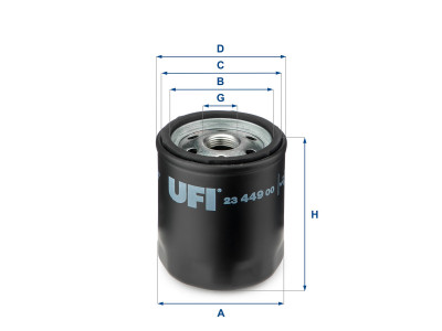 23.449.00 - Olejový filter UFI