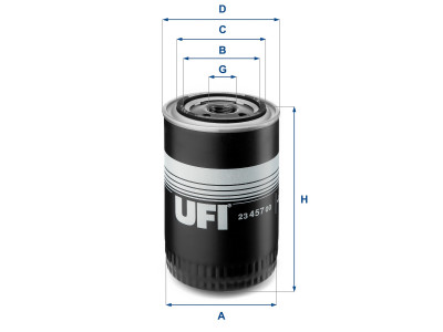 23.457.00 - Olejový filter UFI