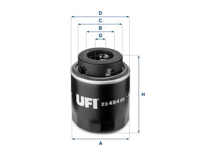 23.494.00 - Olejový filter UFI