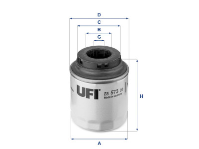 23.573.00 - Olejový filter UFI