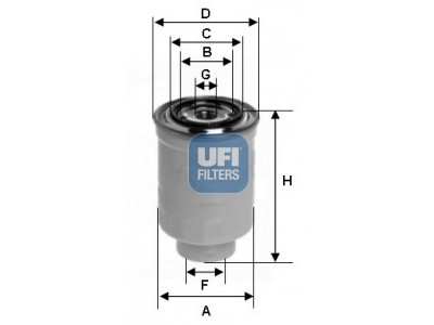 24.017.00 - Palivový filter UFI