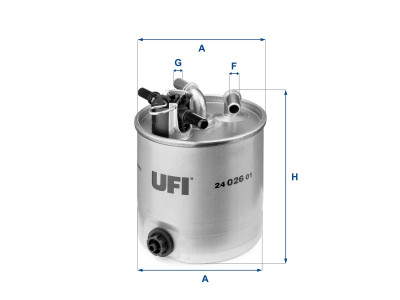 24.026.01 - Palivový filter UFI