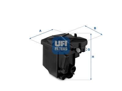 24.027.00 - Palivový filter UFI