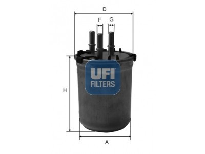 24.033.00 - Palivový filter UFI