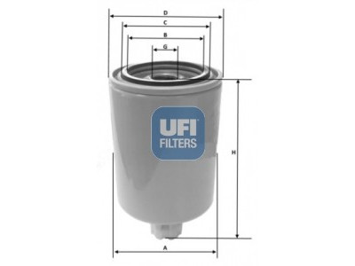 24.039.00 - Palivový filter UFI