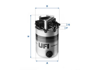 24.095.00 - Palivový filter UFI