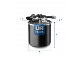 24.151.00 - Palivový filter UFI