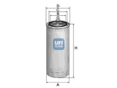 24.306.00 - Palivový filter UFI