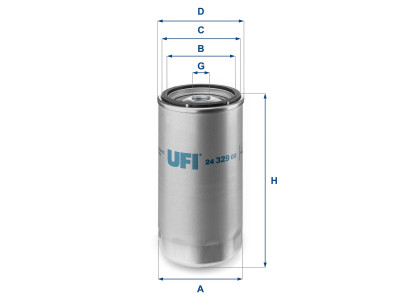 24.329.00 - Palivový filter UFI