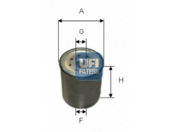 24.331.00 - Palivový filter UFI