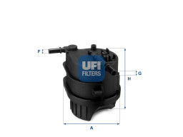 24.343.00 - Palivový filter UFI