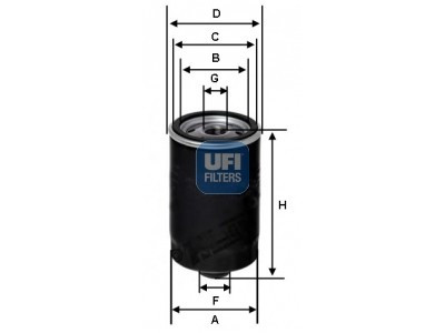24.354.00 - Palivový filter UFI