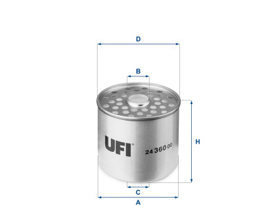 24.360.00 - Palivový filter UFI