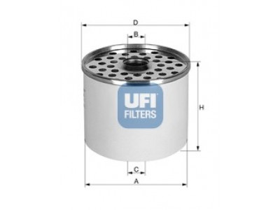 24.361.00 - Palivový filter UFI