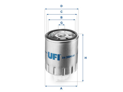 24.384.00 - Palivový filter UFI