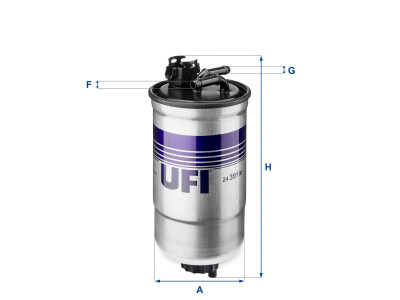 24.391.00 - Palivový filter UFI