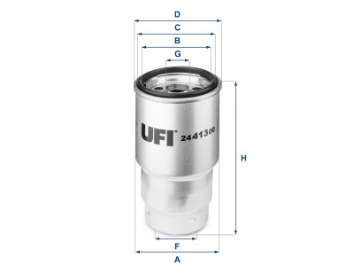 24.413.00 - Palivový filter UFI