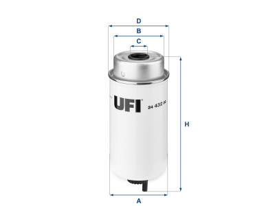 24.432.00 - Palivový filter UFI