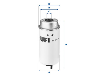 24.455.00 - Palivový filter UFI