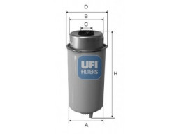 24.456.00 - Palivový filter UFI