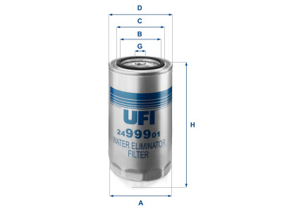 24.999.01 - Palivový filter UFI
