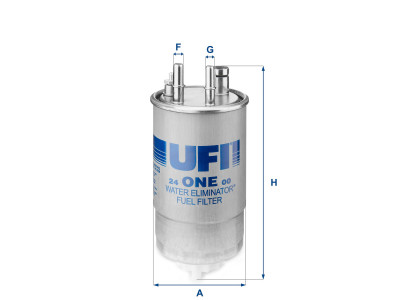 24.ONE.00 - Palivový filter UFI