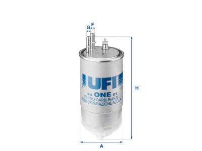 24.ONE.01 - Palivový filter UFI
