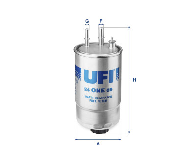 24.ONE.0B - Palivový filter UFI
