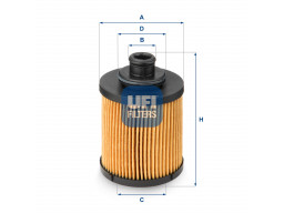 25.031.00 - Olejový filter UFI