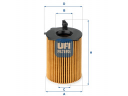 25.037.00 - Olejový filter UFI