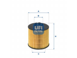25.047.00 - Olejový filter UFI