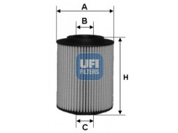 25.054.00 - Olejový filter UFI
