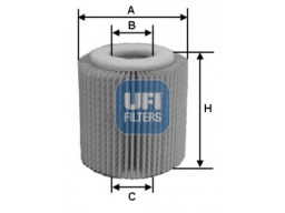 25.056.00 - Olejový filter UFI