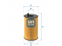 25.066.00 - Olejový filter UFI