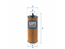25.068.00 - Olejový filter UFI