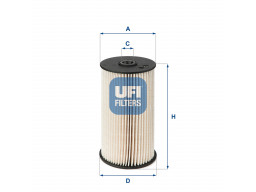 26.007.00 - Palivový filter UFI