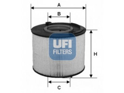 26.015.00 - Palivový filter UFI
