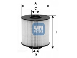 26.017.00 - Palivový filter UFI