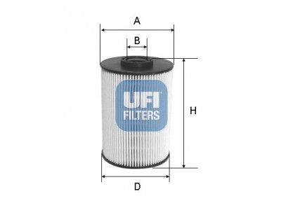 26.037.00 - Palivový filter UFI
