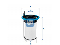 26.052.00 - Palivový filter UFI