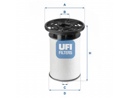26.076.00 - Palivový filter UFI